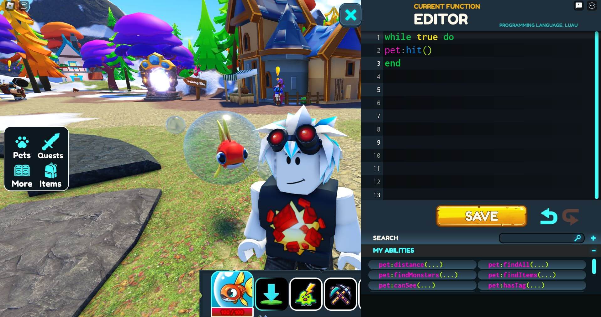 roblox screen